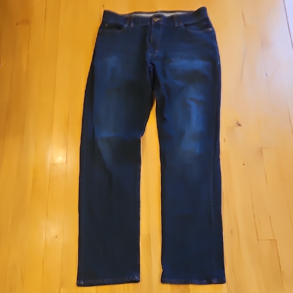 Lee Men's Straight Fit Navy Jeans